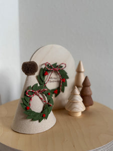 Christmas Hats Wreath