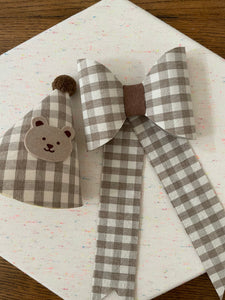 Birthday Ribbon  - Gingham