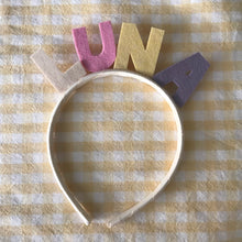 Load image into Gallery viewer, Name hairband