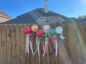 Balloon garland - Christmas