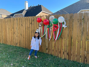 Balloon garland - Christmas