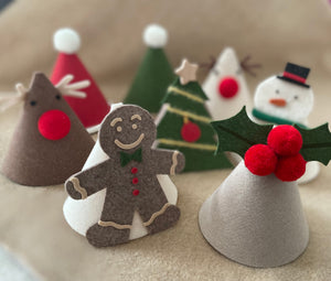 (할인)Christmas Hats - Gingerbread