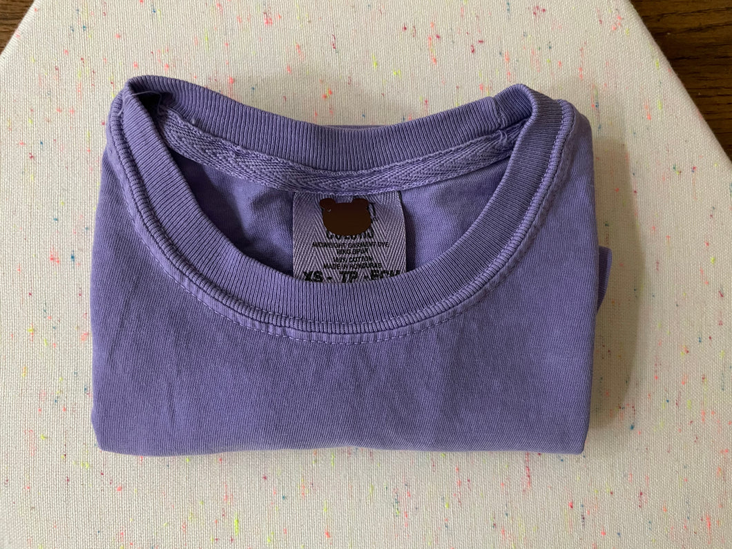 Birthday T- shirt -Purple