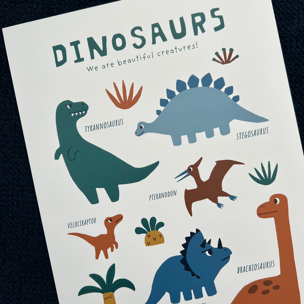 Poster- dinosaur