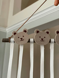 Hairclip Hanger (Bear)